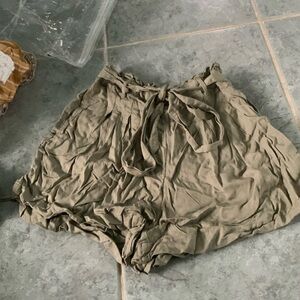 American eagle green cotton shorts